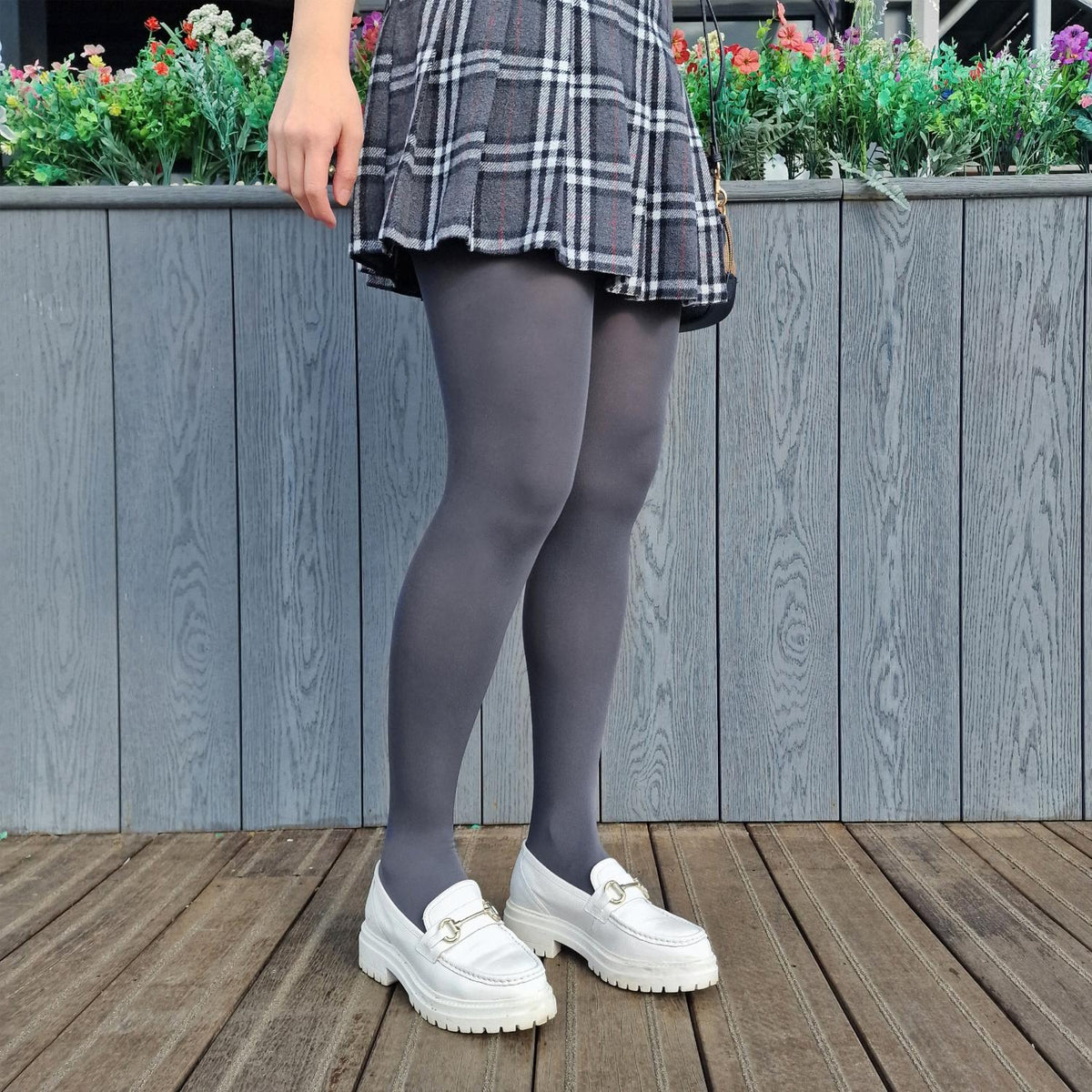 Stay Cool 80 Denier Tights - Slate