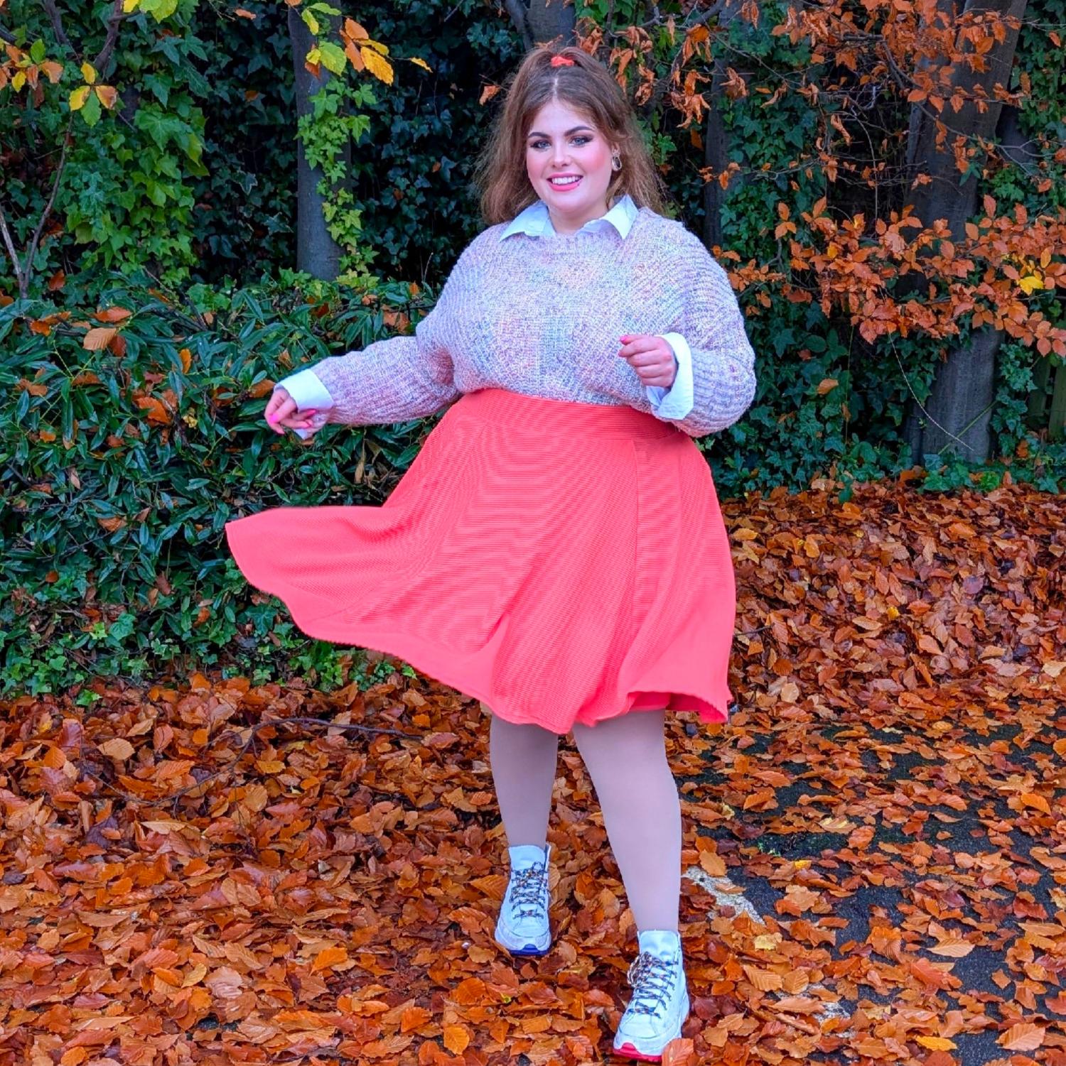 Falda de bengala otomana - Coral con especias