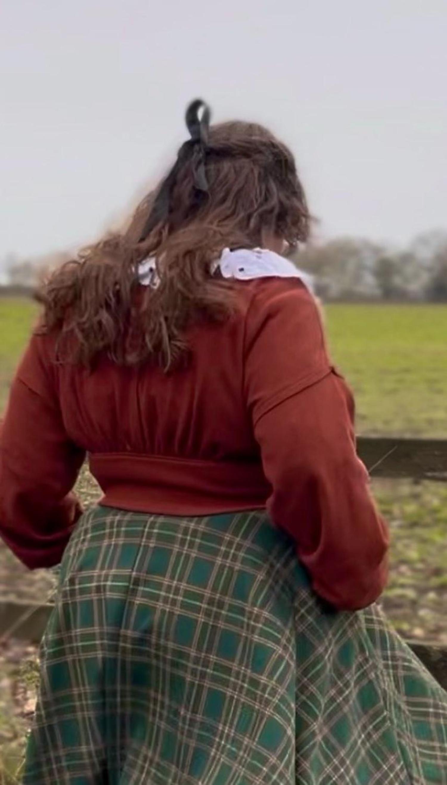 Plaid Flare Skirt - Glenfern