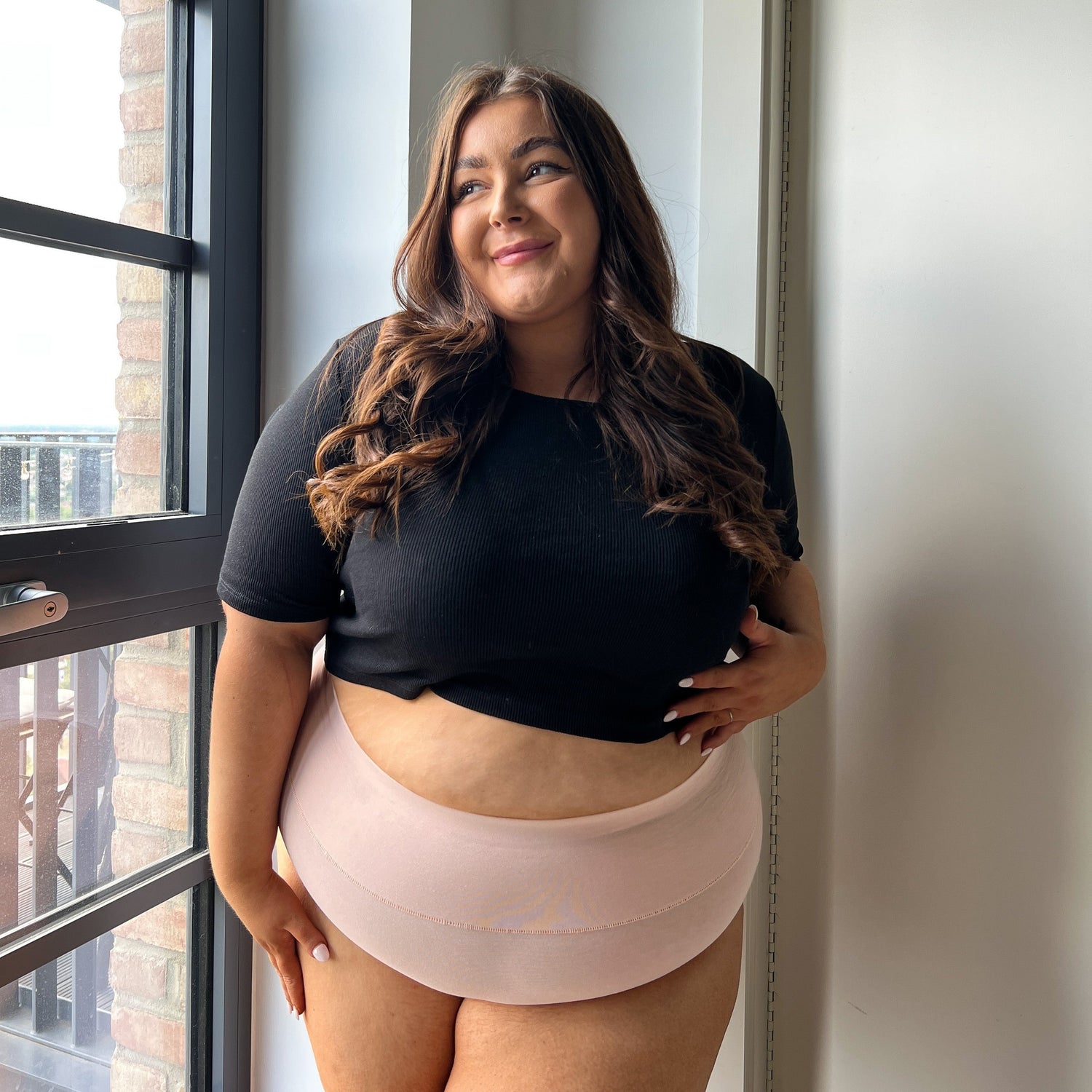 Braguitas de algodón orgánico - Rosa ballet