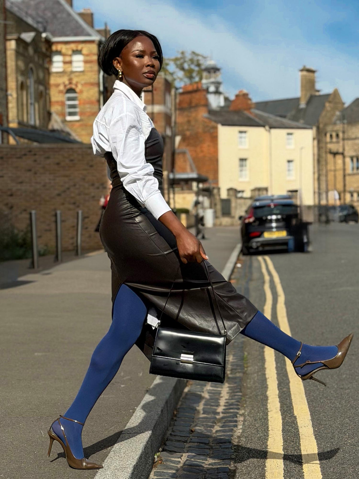 120 Denier Super-Opaque Tights - Kraken's Breath