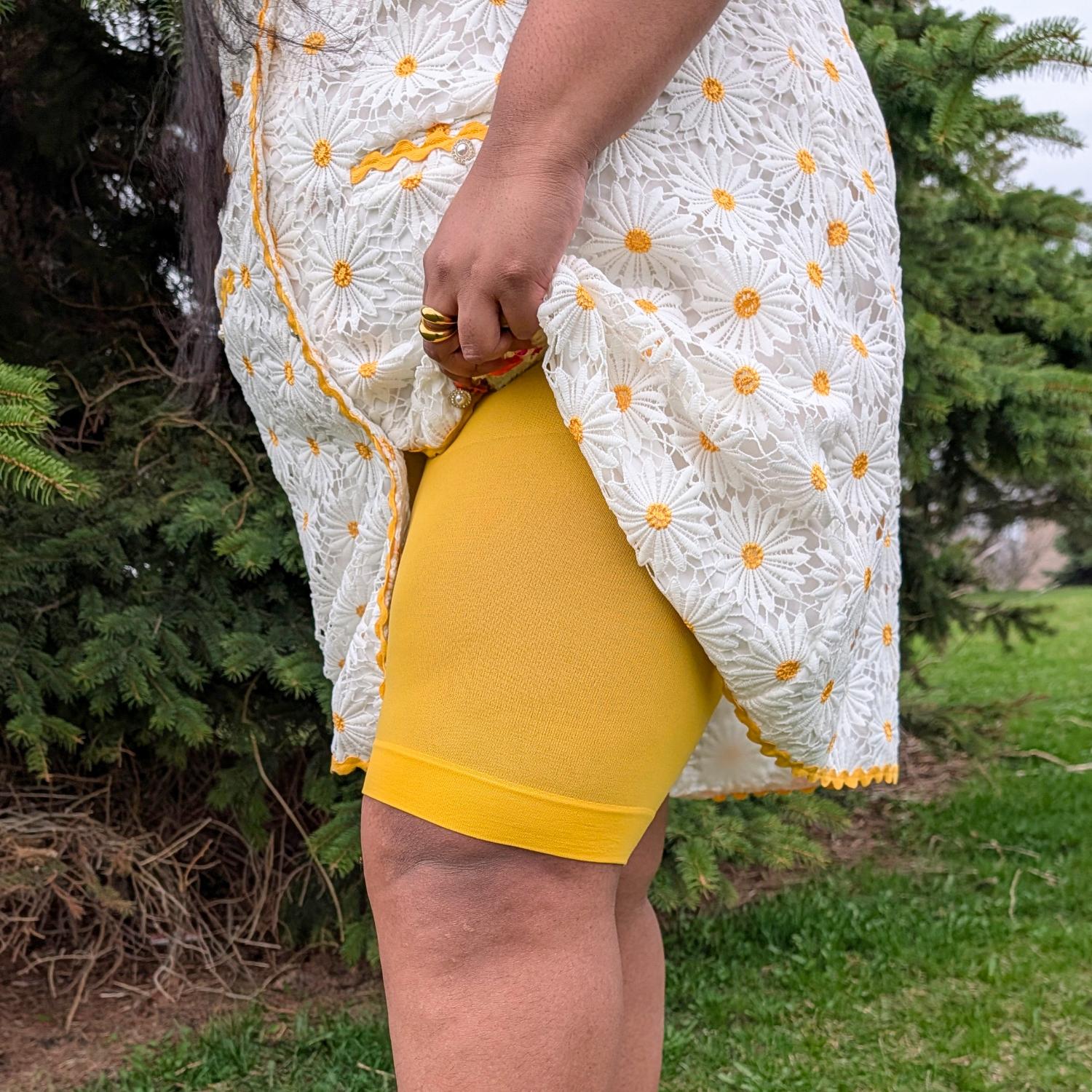 Stay Cool Chub Rub Shorts - Mimosa