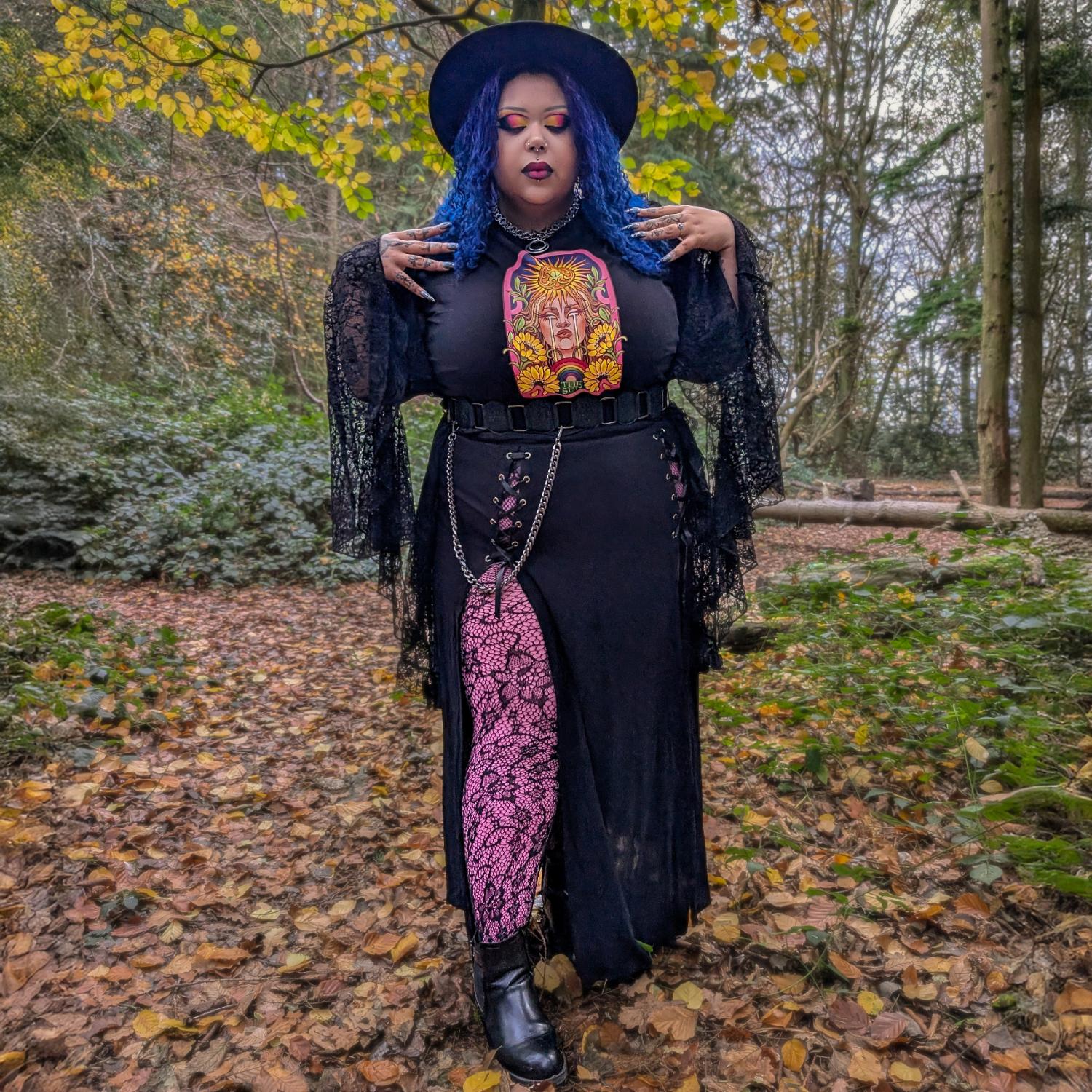 Major Arcana Baby Tee - XIX The Sun