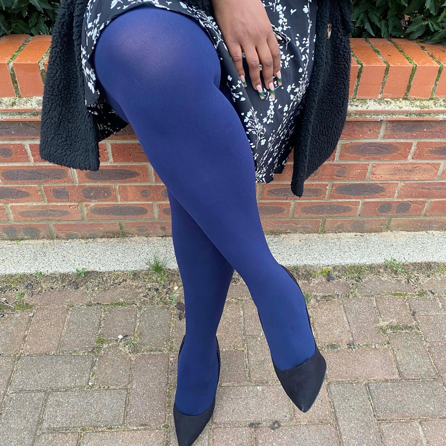 120 Denier Tights - Navy