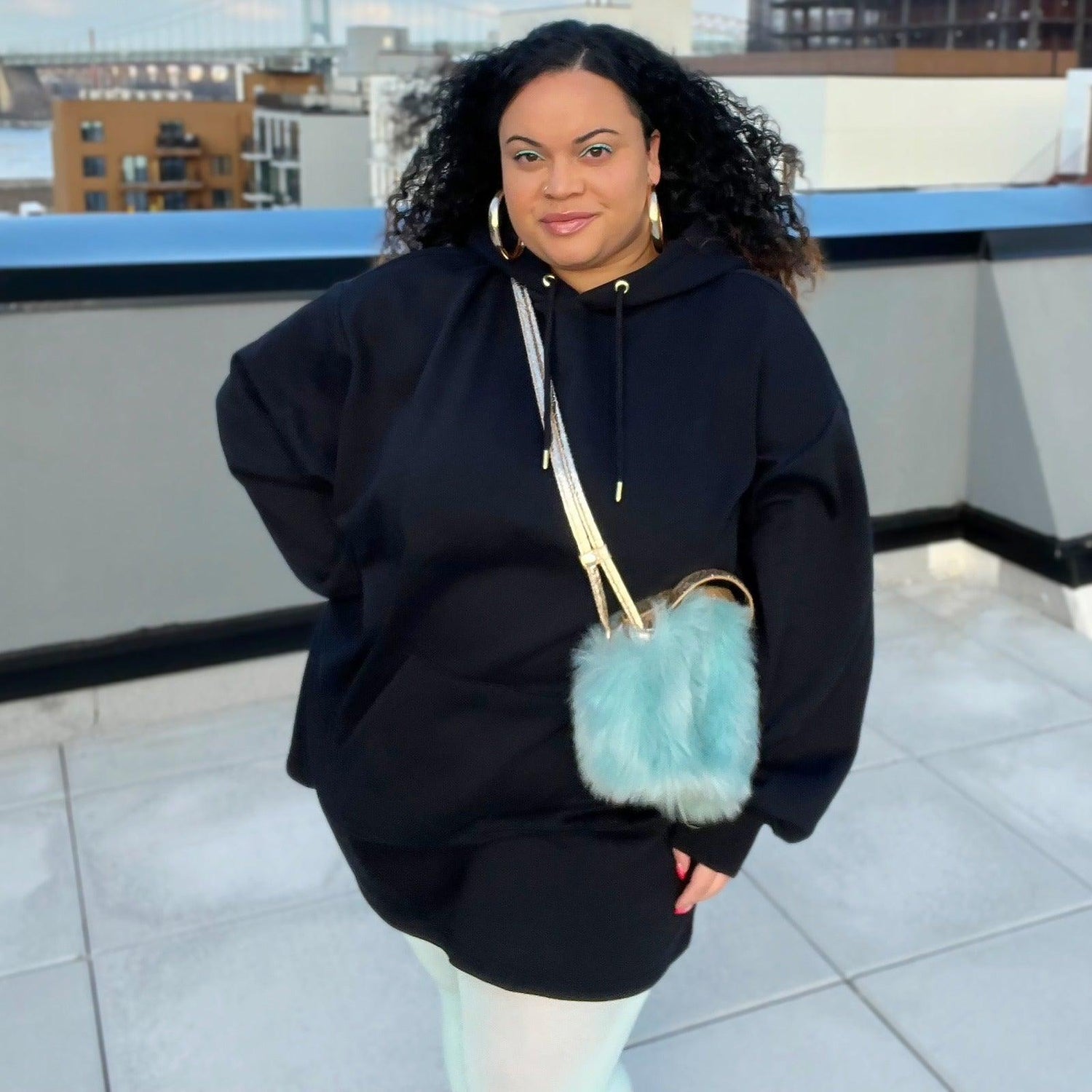 Longline Hoodie - Black - Snag