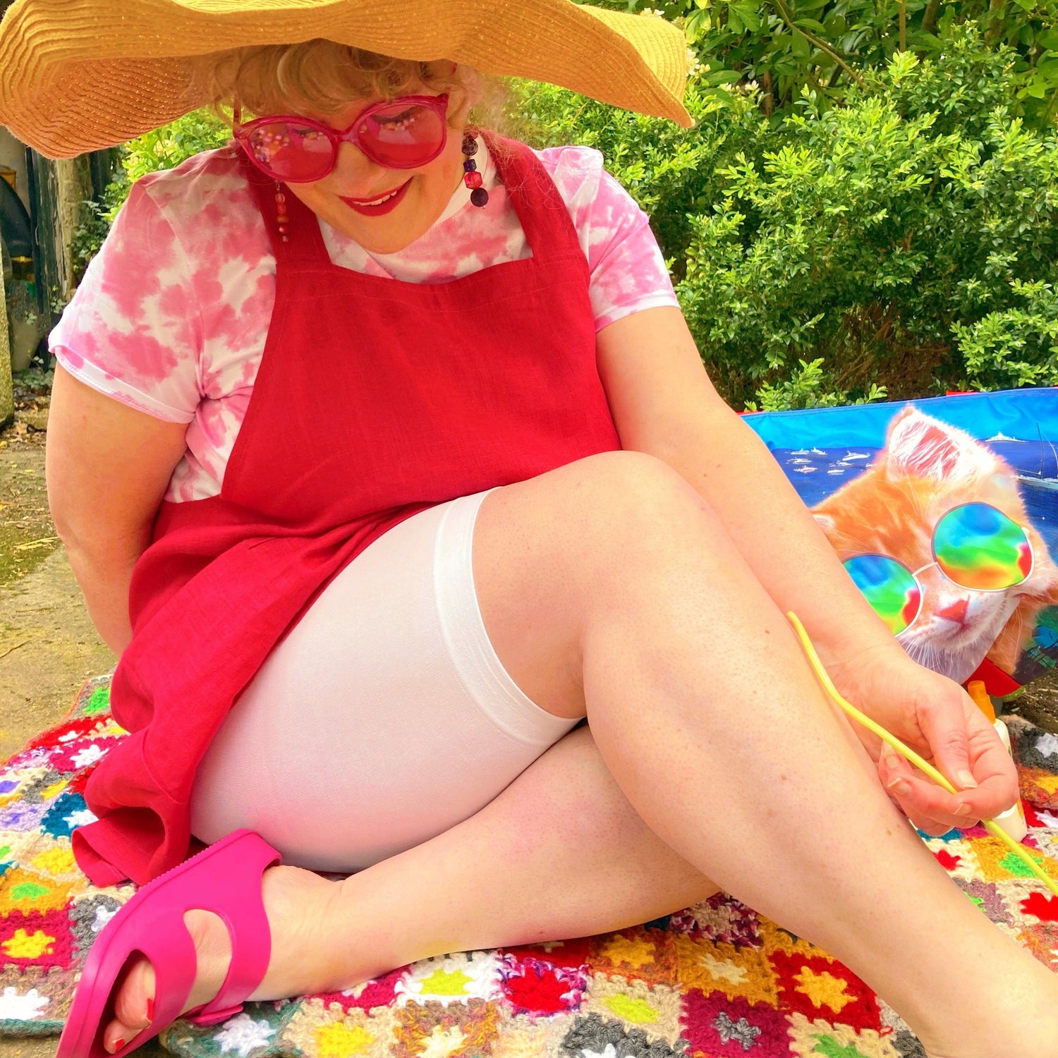 Stay Cool Chub Rub Shorts - Blanco