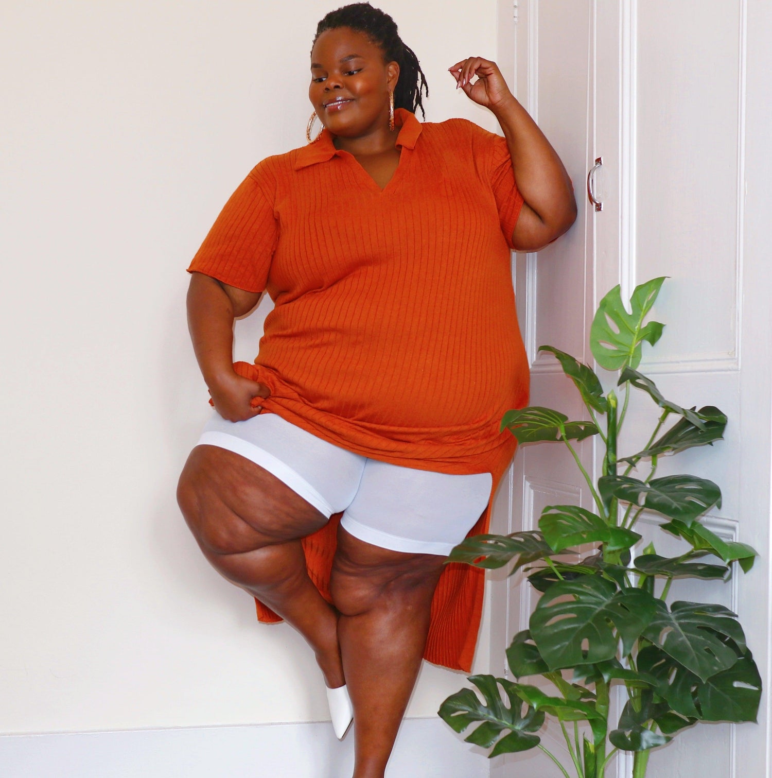 Stay Cool Chub Rub Shorts - Blanco