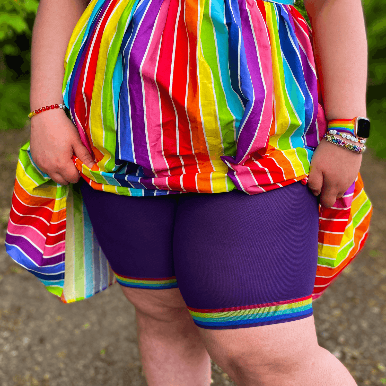 Stay Cool Chub Rub Shorts - Orgullo - Naturaleza humana