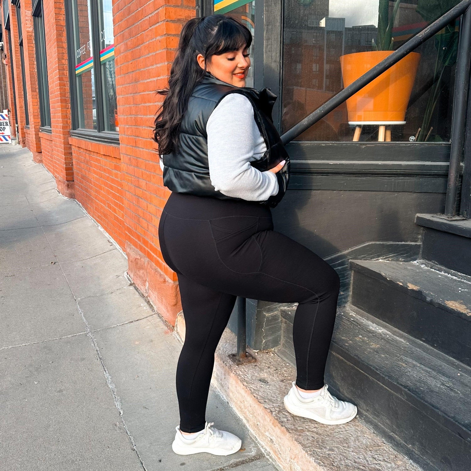 Long Squat Proof Leggings (V2) - 3 Pairs in Black