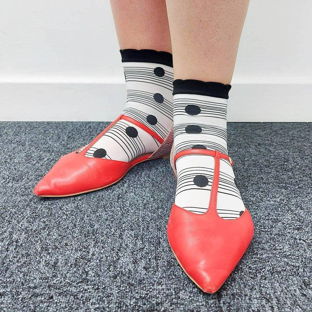 Socks - Ankle Sock Wafer - Black