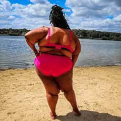 Bikini Bottoms - Hasta La Vista - Hot Pink - Snag